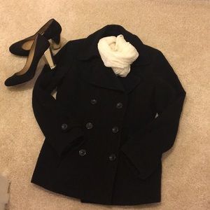Black Pea Coat